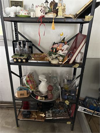 Four tier metal shelf shelf only