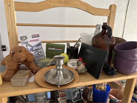 contents of shelf a