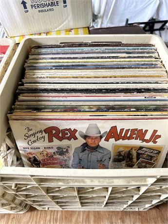 huge lot of records