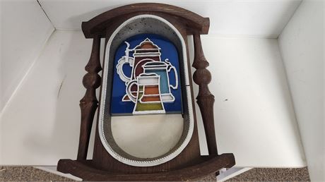 Vintage Beer Sign. NOT TESTED