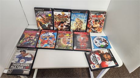 Lot Of Playstation 2 Video Games
