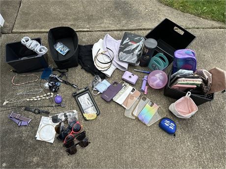 A lot of miscellaneous fashion wear