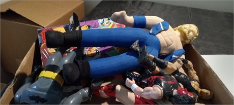 Action Figures & Wrestlers & X-Men VHS Tape