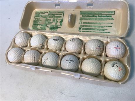 Dozen Maxfli Golf Balls (#2)