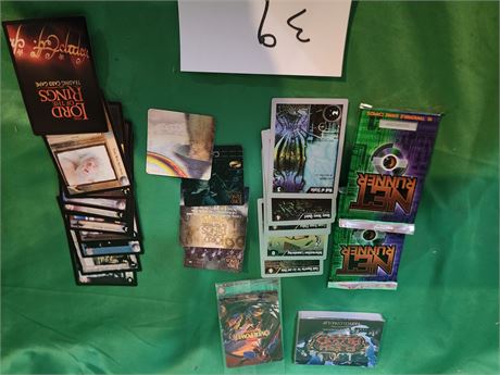 Misc gaming cards