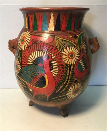 Three-legged Painted Pottery