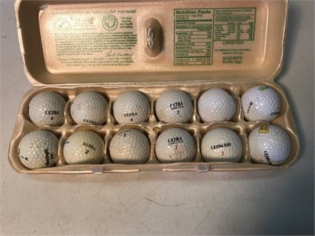 Dozen Ultra Golf Balls