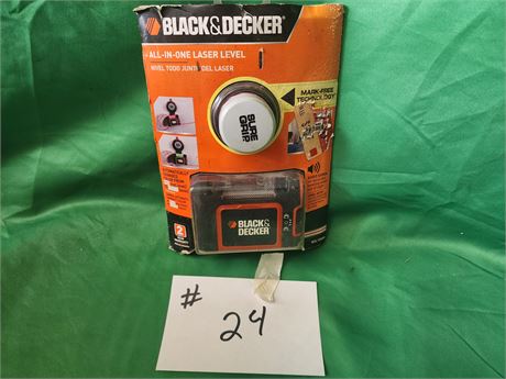 Black and Decker Laser Level