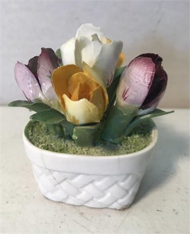 Crown Staffordshire January Mini Bone China