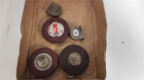 Lot Of Vintage Tape Measures