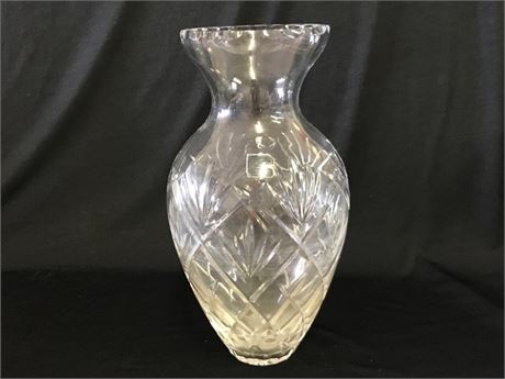 Handcut & Handblown Crystal Illusions Vase by Samobor