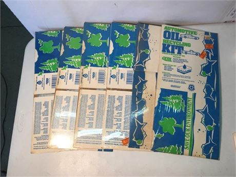 6 Automotive Oil Recycling Kits