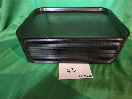 25 Serving trays