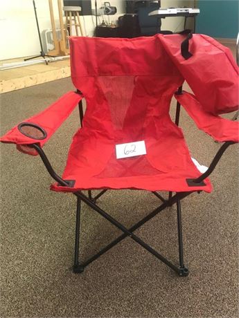 Red Yard Chair