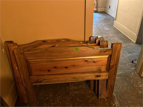 Wood Twin Bed