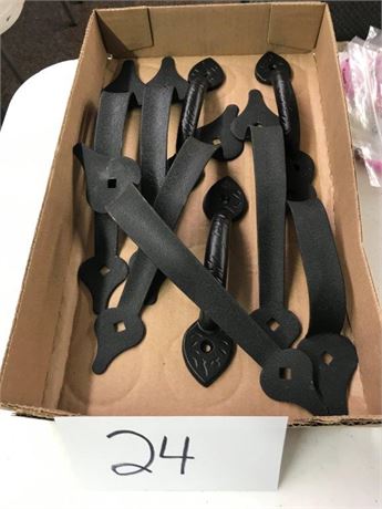 Flat of Metal Handles