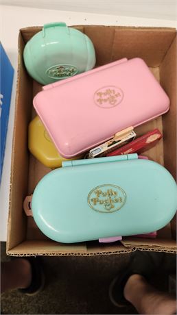 Vintage Polly Pocket Toys & Vintage Key Chains