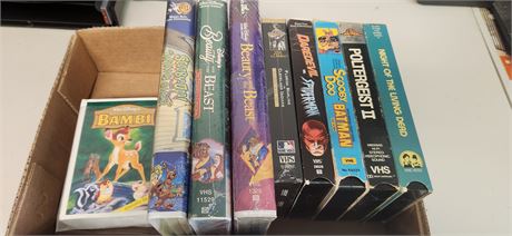 Lot Of VHS Movies & McDonald Toy