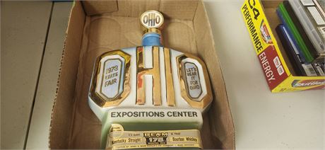 Collectable Empty Jim Bean Bottle
