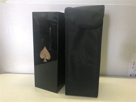 Armand de Brignac Brut Gold Champagne Box & Bag