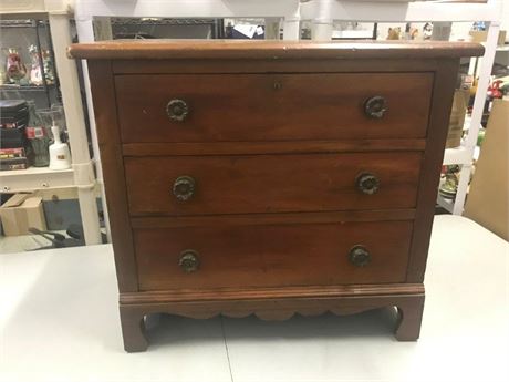 Vintage Wooden Nightstand