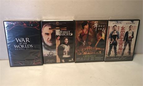 Sealed DVD's