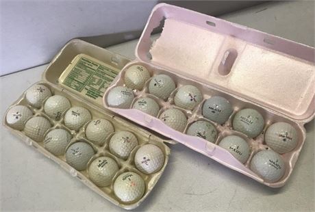 2 Dozen Maxfli Golf Balls
