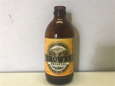 Imported Brown's Original Canadian Beer