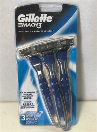 Gillette Mach 3 Razors