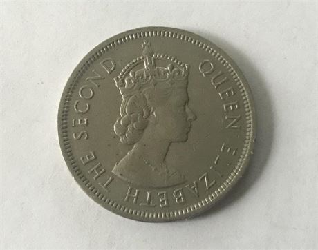 1960 Hong Kong One Dollar