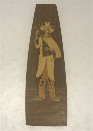 Clown? Wood Wall Deco