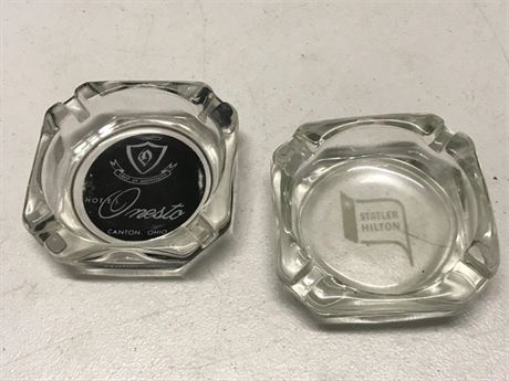 Glass Ashtrays