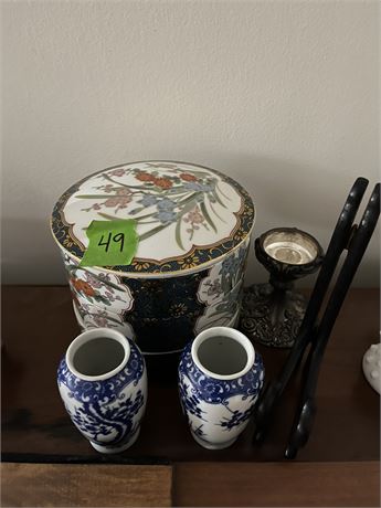 3-Tier Porcelain Stacked Dishes