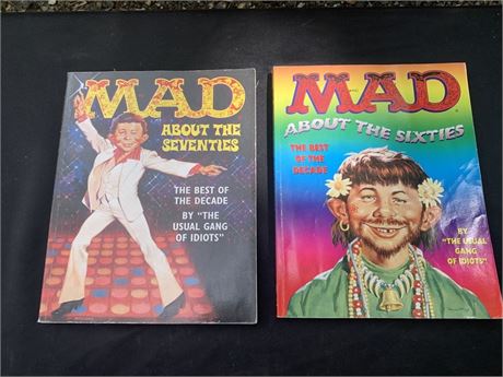 Vintage Mad Magazine All About The 60s and 70s Books