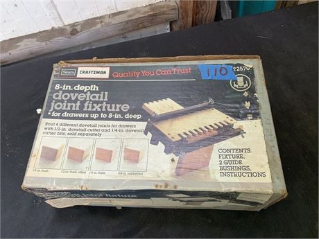Craftsman Dovetail Joint Fixture Kit
