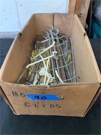 Metal Peg Board Hooks Hardware Lot