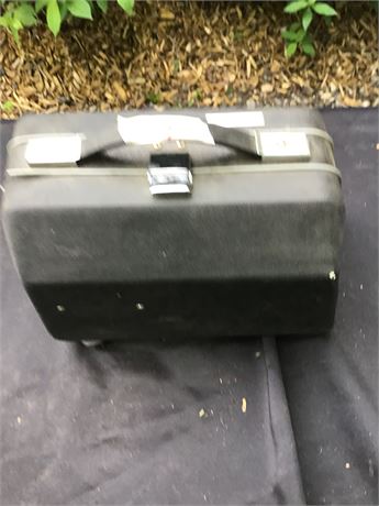 Vintage Film Projector In Black Carrying Case