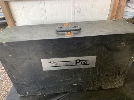 Vintage Metal Display Case That Opens From Both Sides