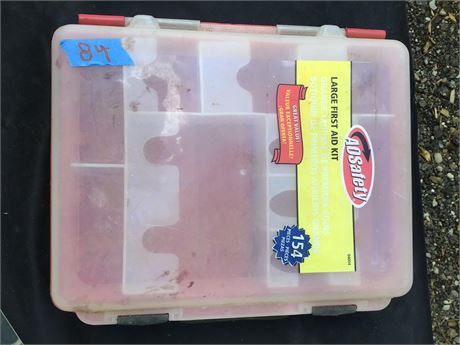 Large Plastic First Aid Storage Organizer