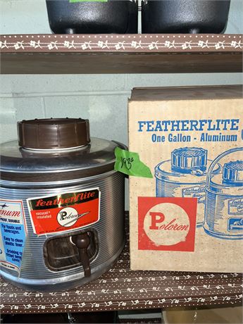 Vintage Featherlite Aluminum Cooler