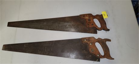 2 Hand Saws