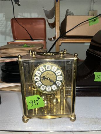Brass Anniversary Clock