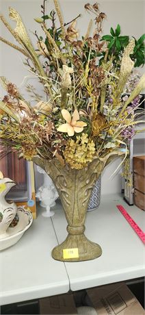 Very Large Heavy Flower Vase