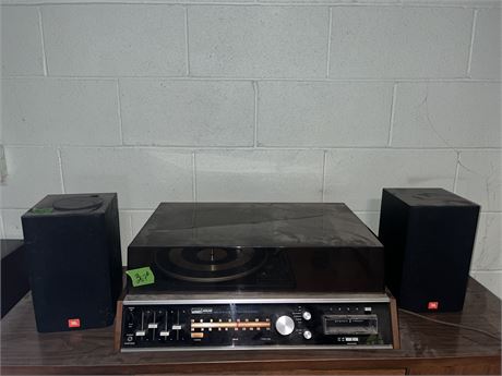 Stereo Equipment, Record Player, 8-Track