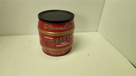 Collectable Vintage Metal Coffee Can