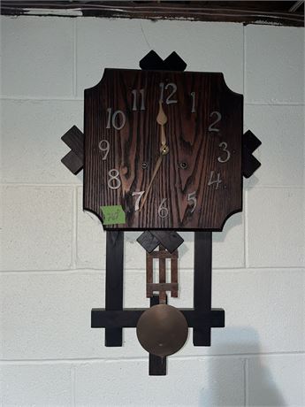 Wood Wall Clock