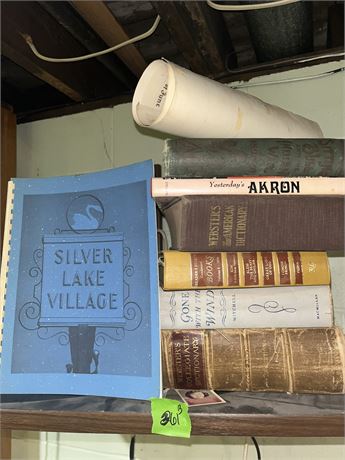 Antique Books, Silver Lake Village Memorabilia