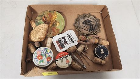 Corks & Hockey Puck & Miscellaneous