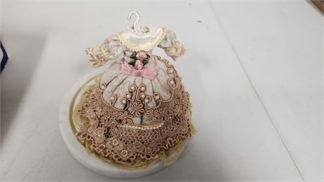Vintage Doll Dress In Dome
