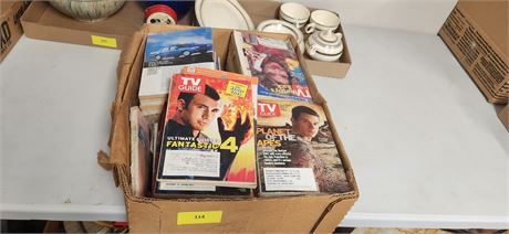 Large lot of TV Guides from the 90's & early 2000's